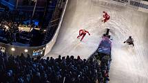 Václav Kosnar z Klatov při závodě série Red Bull Crashed Ice 2017 v americkém Saint Paul