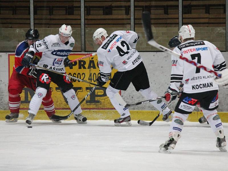 II. liga SHC Klatovy (b) - Kobra Praha 4:6.