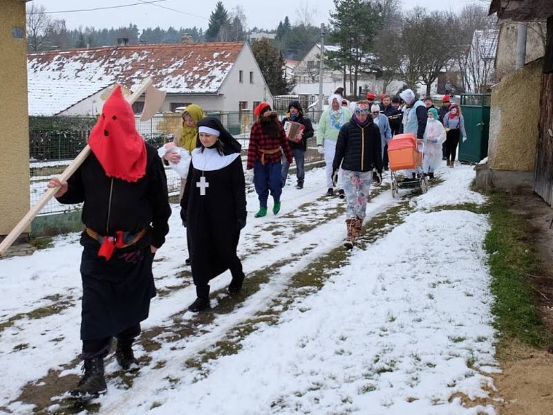 Masopust v Kvášňovicích.