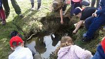 Odemykání studánky v Sušici.