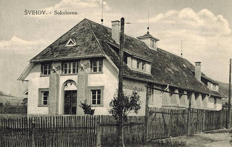 Sokolovna postavena v roce 1925. Foto: archiv