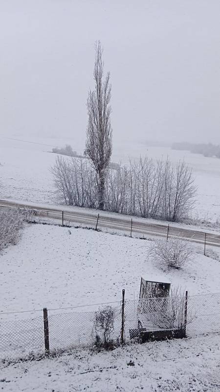 Klatovsko pod sněhem.