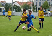Krajský přebor Středočeského kraje U19, 3. kolo: SK Olympie Dolní Břežany - SK Rakovník (žlutí) 3:2 (2:2).