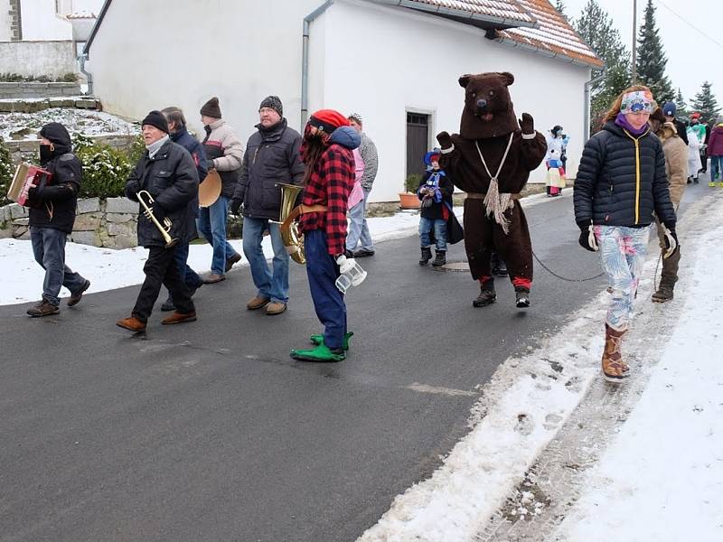 Masopust v Kvášňovicích.