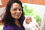 Šárka Leitnerová z Přeštic (3130 gramů, 49 cm) se narodila v klatovské porodnici 23. prosince v 11.44 hodin. Rodiče Hana a Lukáš věděli dopředu, že jejich prvorozené miminko bude holčička.