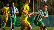 15. kolo III. třídy: FK Budětice 2012 (žlutí) - SK Velhartice 2:0.