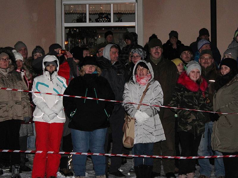 Rauhnacht v Bavorské Železné Rudě.