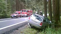 Dopravní nehoda u Javorné