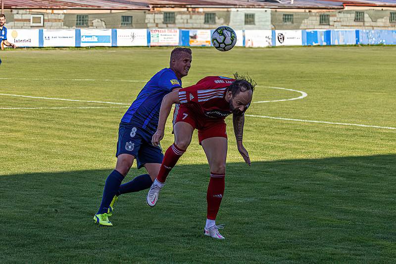 Letní příprava: SK Klatovy 1898 - TJ Jiskra Domažlice (modří) 0:5.