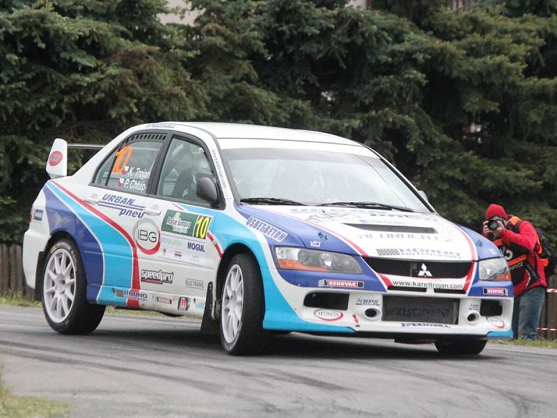 Jako první absolvovaly posádky 49. Rallye Šumava Klatovy tradiční Klatovský okruh.