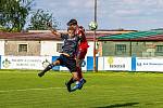 26. kolo divize A: SK Klatovy 1898 (červení) - Soběslav 0:2.