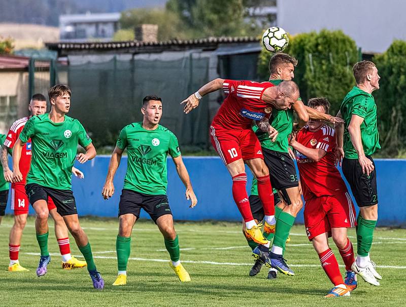 1. kolo MOL Cupu: SK Klatovy 1898 - FK VIAGEM Příbram 1:5.