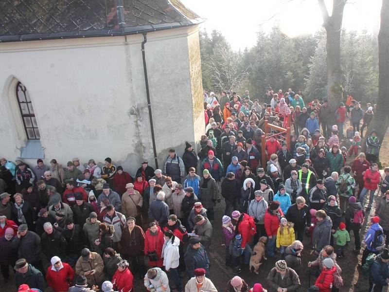 Otevření rozhledny u Dlažova