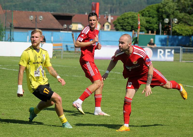 29. kolo FORTUNA divize A: FK ROBSTAV Přeštice - SK Klatovy 1898 3:1 (0:1).