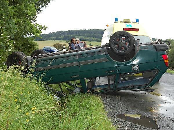 Dopravní nehoda u Slavíkovic