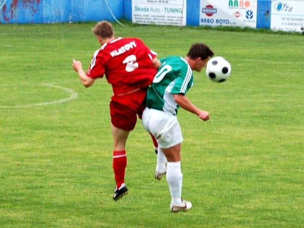 V posledním kole podlehly divizní Klatovy Vltavínu 0:4