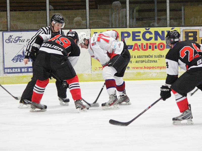 Hokej, krajská liga: Klatovy B - Chotíkov