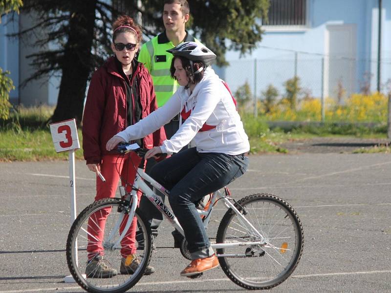 Okresní soutěž mladých cyklistů v Klatovech