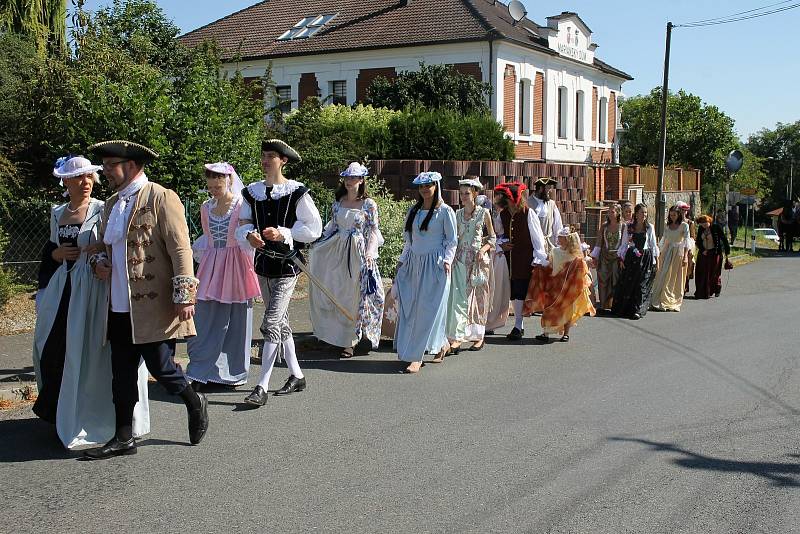 Oslavy 820 let na zámku v Chudenicích.