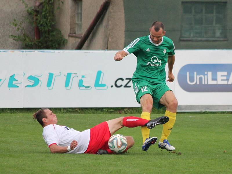 Divize 2016/2017: SK Klatovy 1898 (bílé dresy) - 1. FC Karlovy Vary 1:3