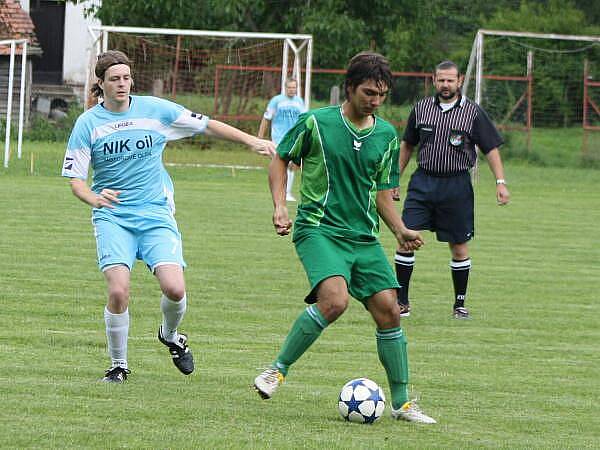 Příprava Žichovice (zelené dresy) - Katovice 1:3