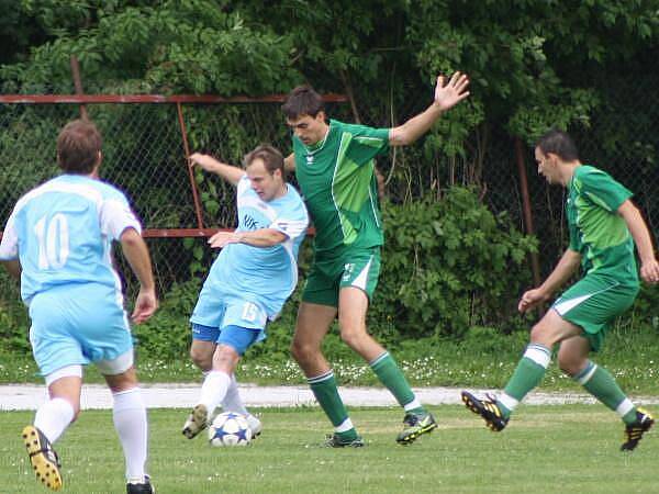 Příprava Žichovice (zelené dresy) - Katovice 1:3