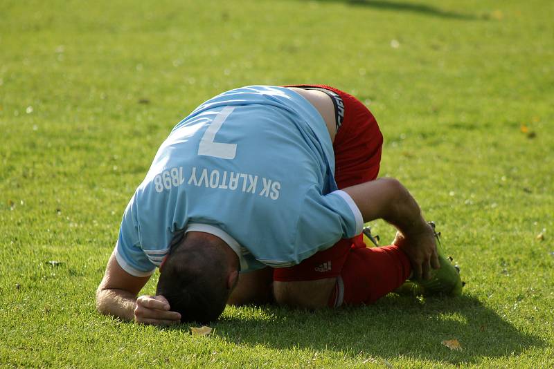 ČLU Beroun vs. Klatovy (v modrém).