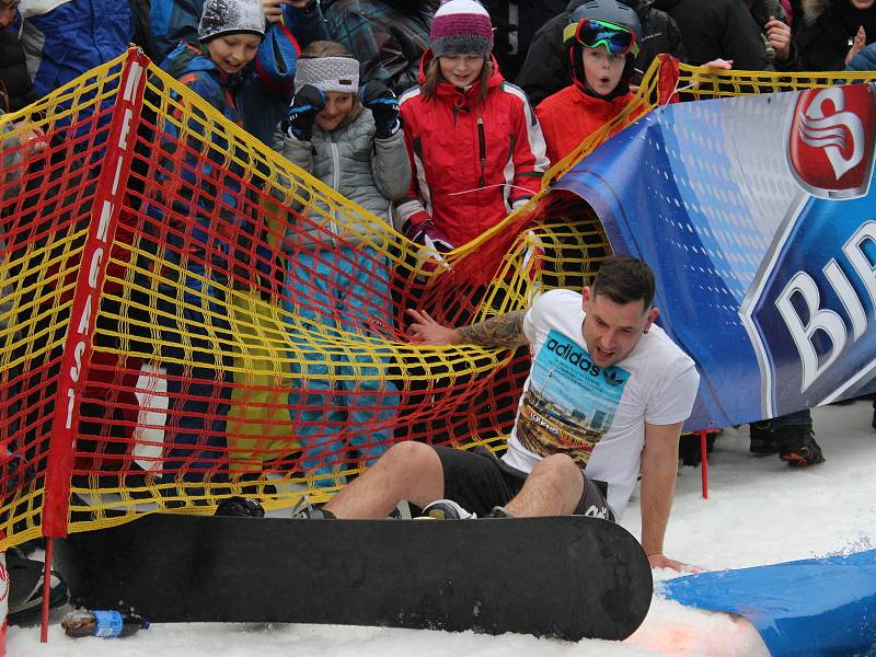 Jízda přes louži na Špičáku 2018.