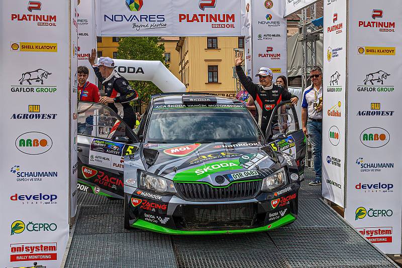 56. Rallye Šumava Klatovy - nedělní etapa: RZ Zdebořická + cíl.