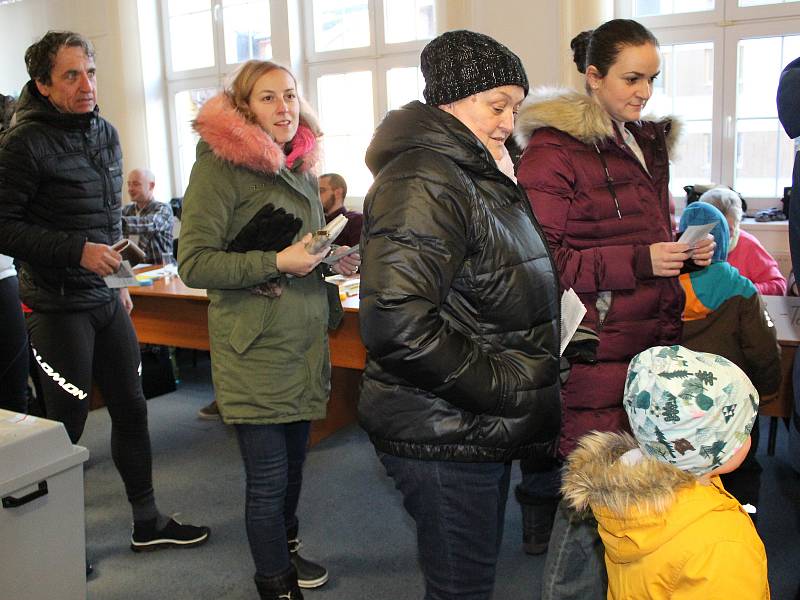 Druhé kolo prezidentských voleb na Šumavě.