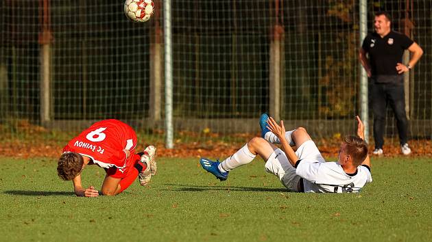 FC Švihov (červenobílé dresy), archivní snímek.