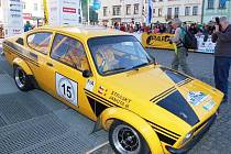 Cíl Historic Vltava Rallye 2010