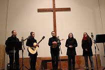 Vánoční koncert skupiny Elias v husitském kostele v Klatovech