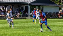 Přátelské utkání: FC Viktoria Plzeň - SK Klatovy 1898 (bílé dresy).