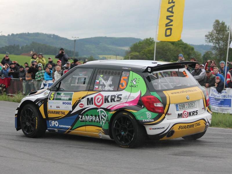 Jako první absolvovaly posádky 49. Rallye Šumava Klatovy tradiční Klatovský okruh.