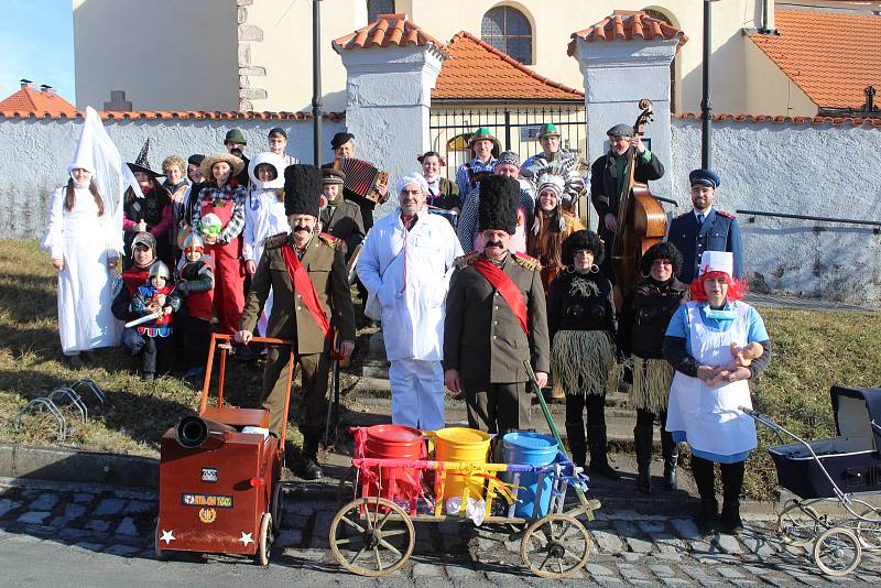 Masopust v Buděticích.