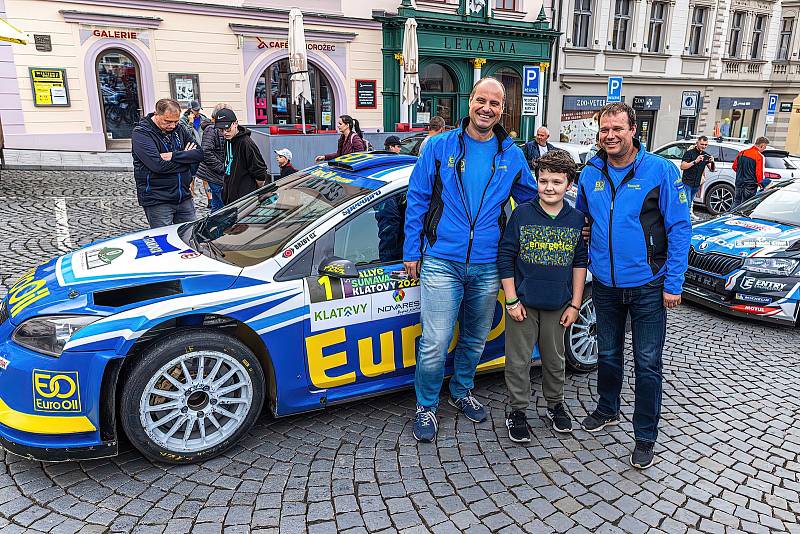 Zahájení 56. Rallye Šumava Klatovy.