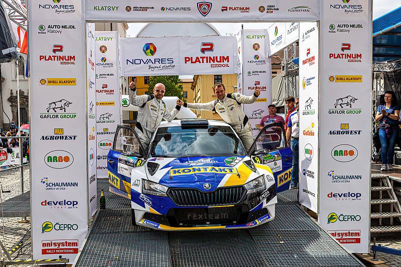 56. Rallye Šumava Klatovy - nedělní etapa: RZ Zdebořická + cíl.