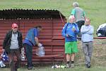 Fotbal, 1. A třída: Pačejov (červené dresy) - Horažďovice