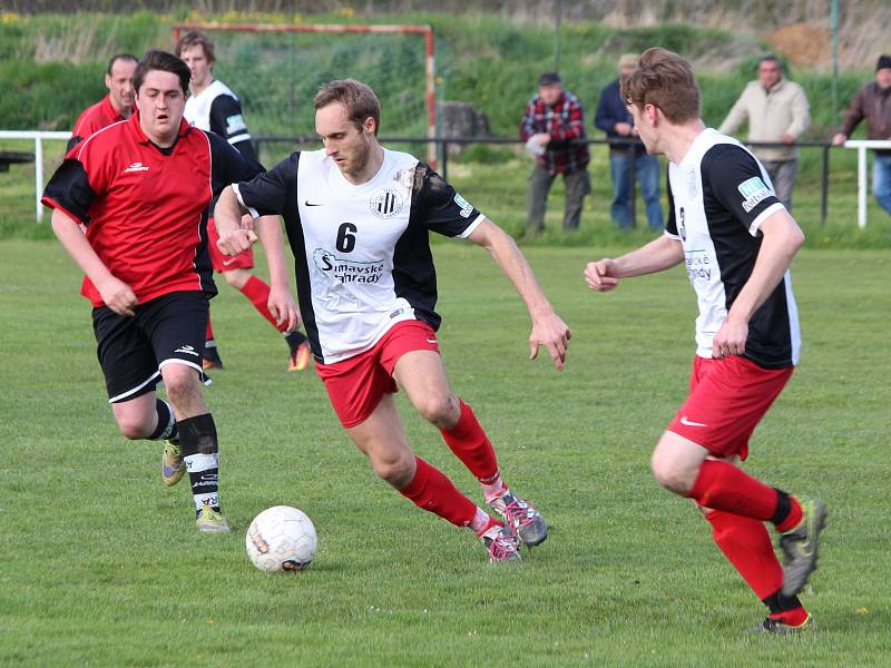 Fotbal, okresní přebor:  Vrhaveč (bílí) - Nezamyslice