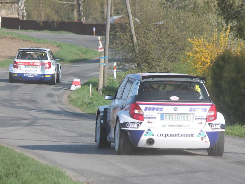 RZ 1 50. Rallye Šumava Klatovy.