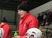 Trenér klatovských druholigových hokejistů Pavel Vostřák.