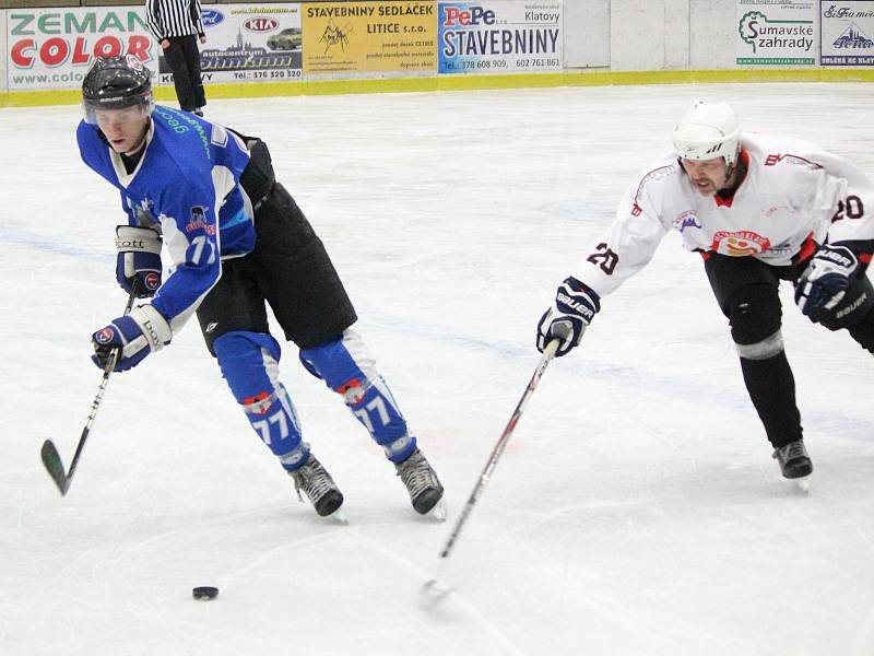 Šumavská liga amatérského hokeje měla na programu 2. kolo.