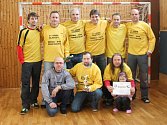 Vyhlášení klatovské Zimní amatérské ligy mužů v sálové kopané 2013/2014.