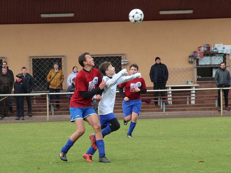 Fotbal, krajský přebor starších žáků: Nýrsko - Nepomuk