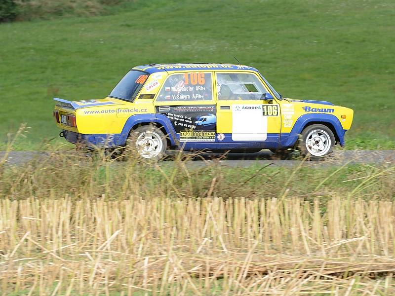 Posádky z Klatovska se na Rally Agropa neztratily