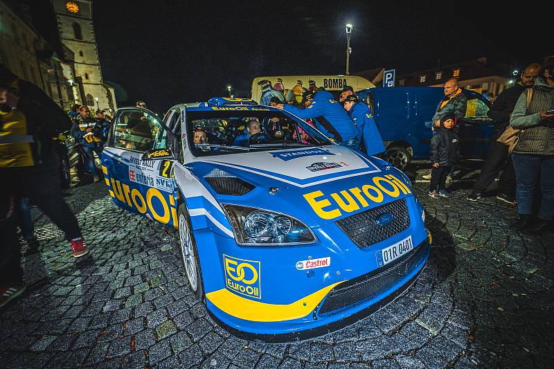 Rally Pačejov (41. ročník) - předstartovní show.