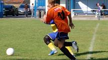 Fotbalisté Nezamyslic porazili v utkání okresního přeboru  horažďovické béčko 1:0.