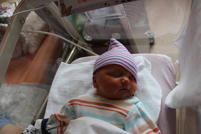 Samuel Čižmarik (4130 g) se narodil 29. října v 7:44 ve Fakultní nemocnici v Plzni. Rodiče Emília a Igor z Plzně znali pohlaví svého prvorozeného miminka dopředu.