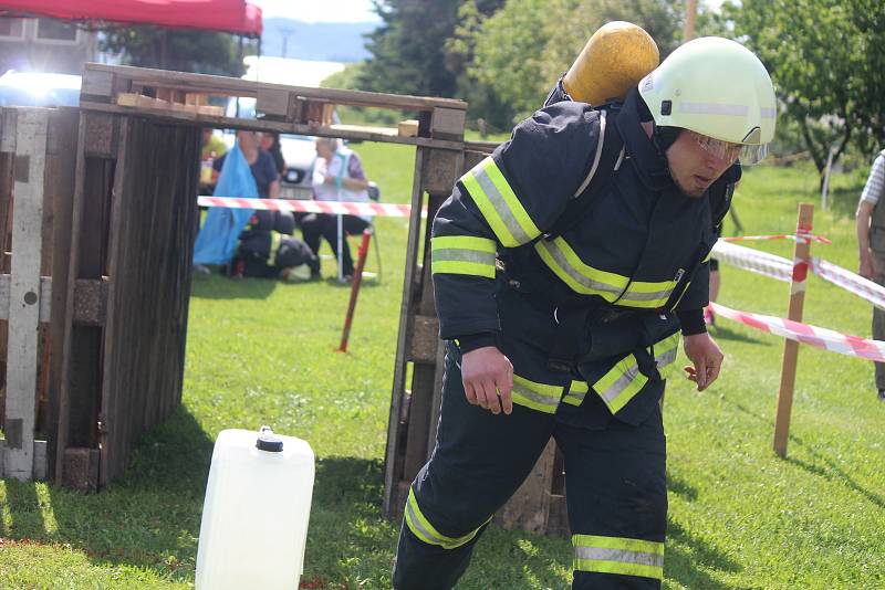 Železný hasič ve Spůli.